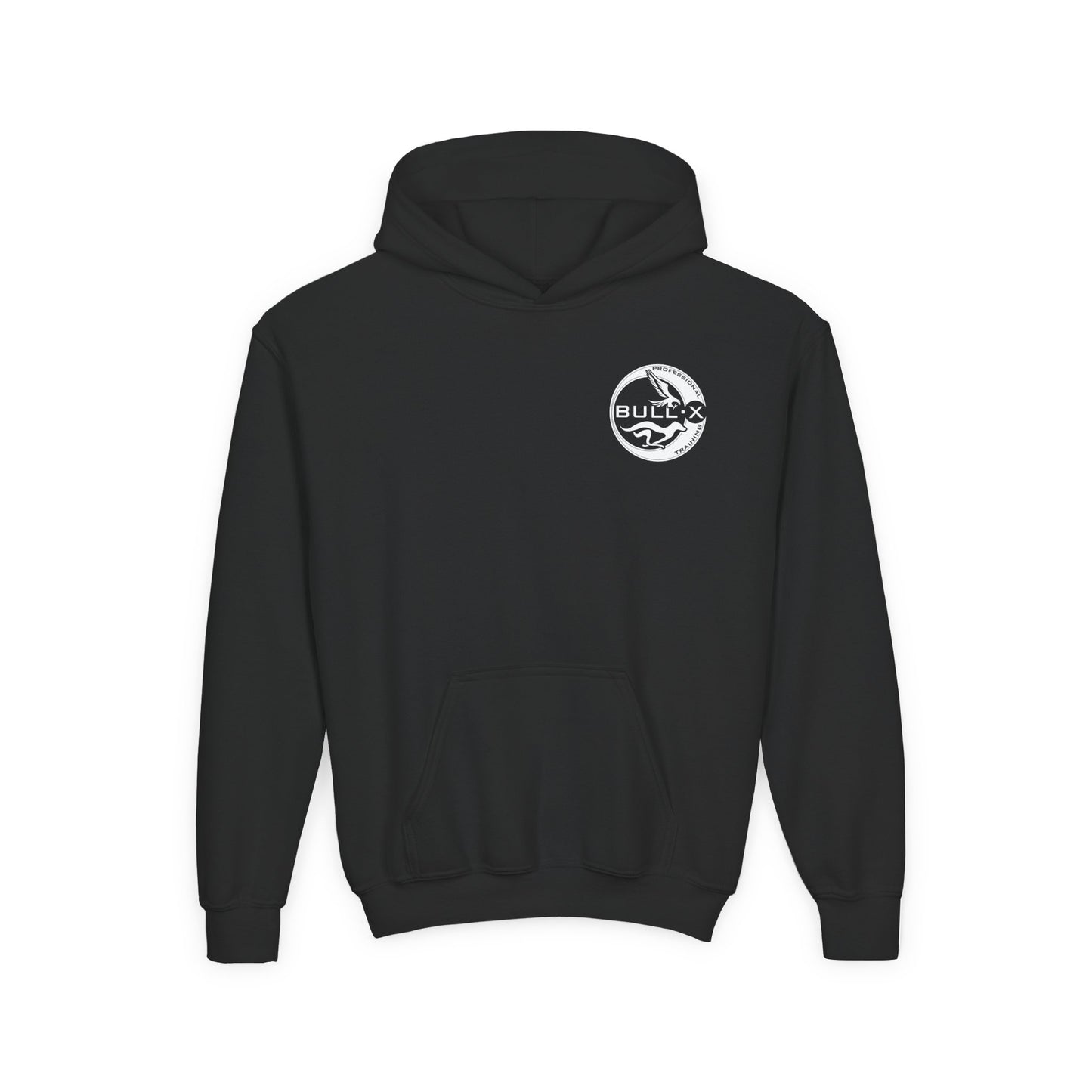 Bull-X Youth Heavy Blend Hoodie | Professional Training Sweatshirt, Sportswear, Gift for Athletes, Casual Wear, Team Uniform