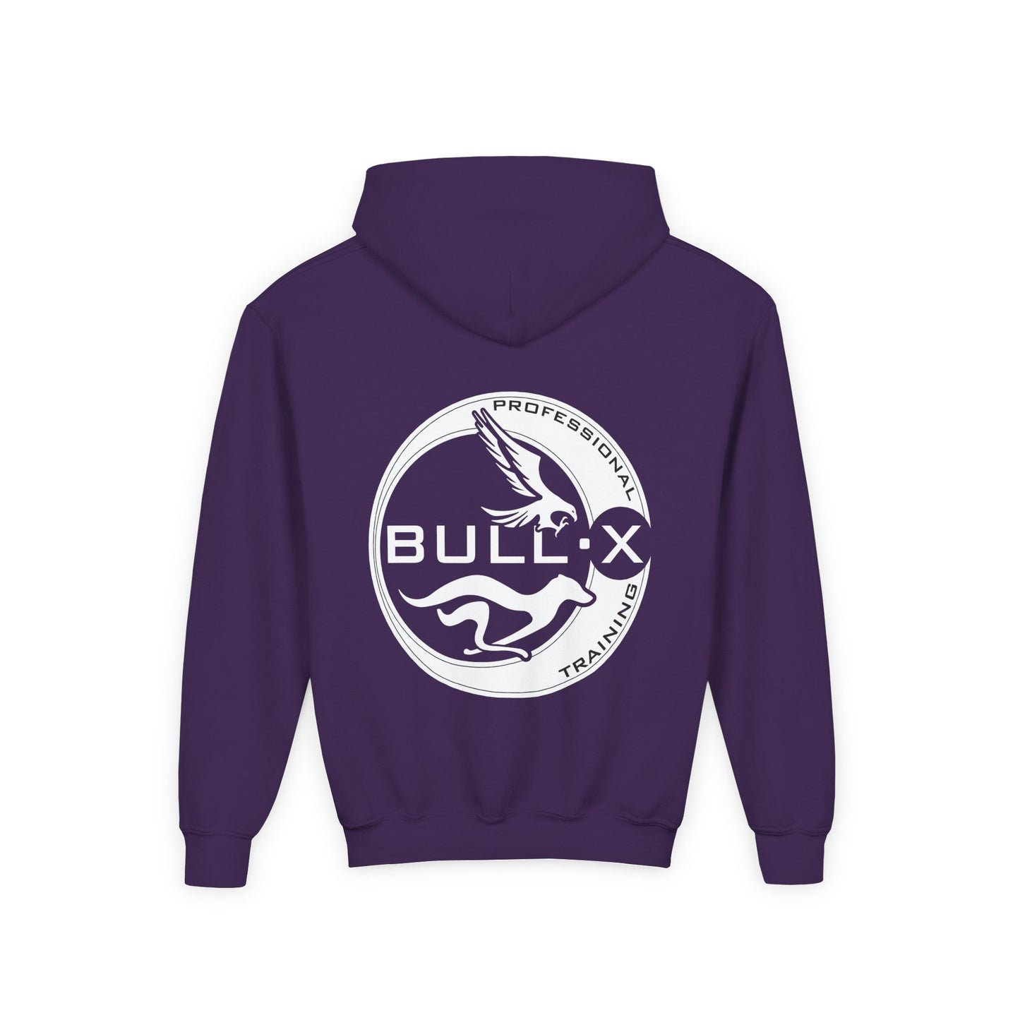 Bull-X Youth Heavy Blend Hoodie | Professional Training Sweatshirt, Sportswear, Gift for Athletes, Casual Wear, Team Uniform