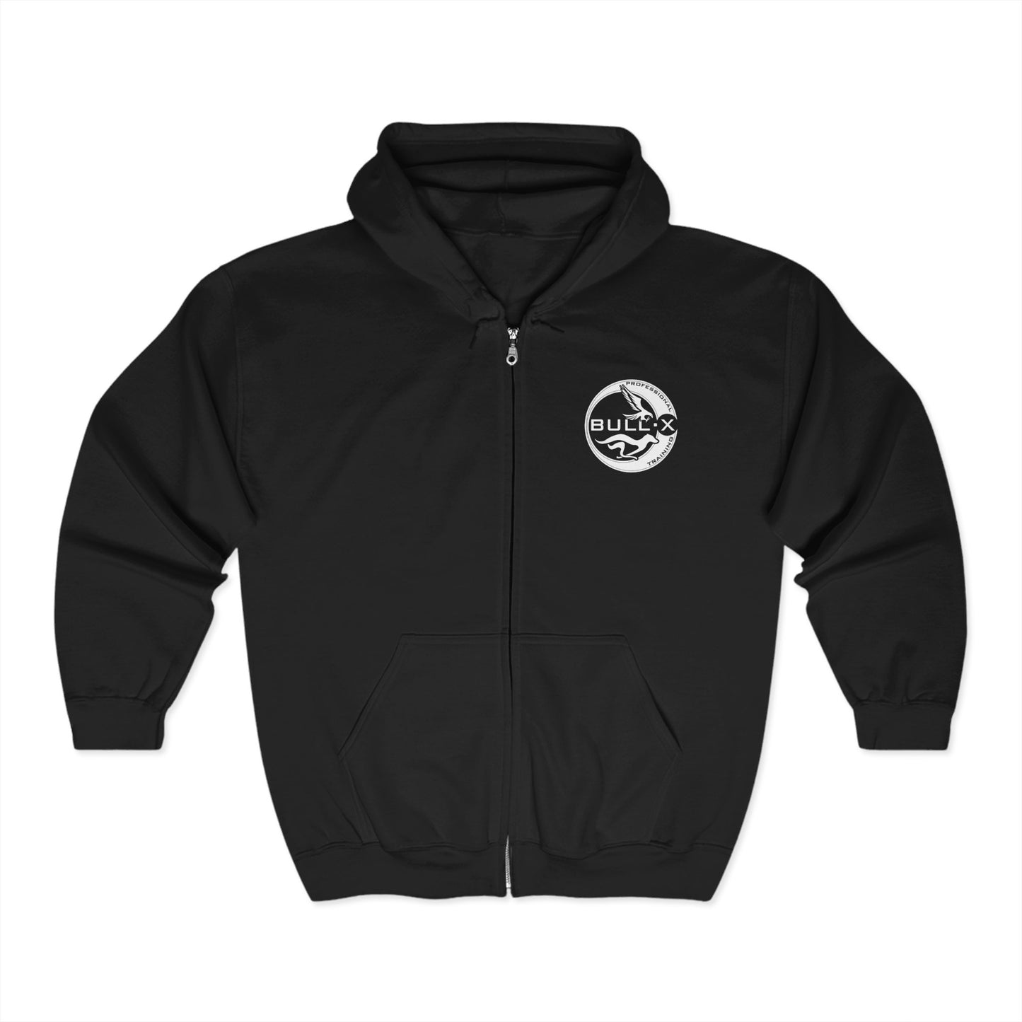 Bull-X Professional Training Zip Hoodie for Comfort and Style, Athletic Wear, Layering Piece, Gifts for Fitness Enthusiasts, Casual Wear