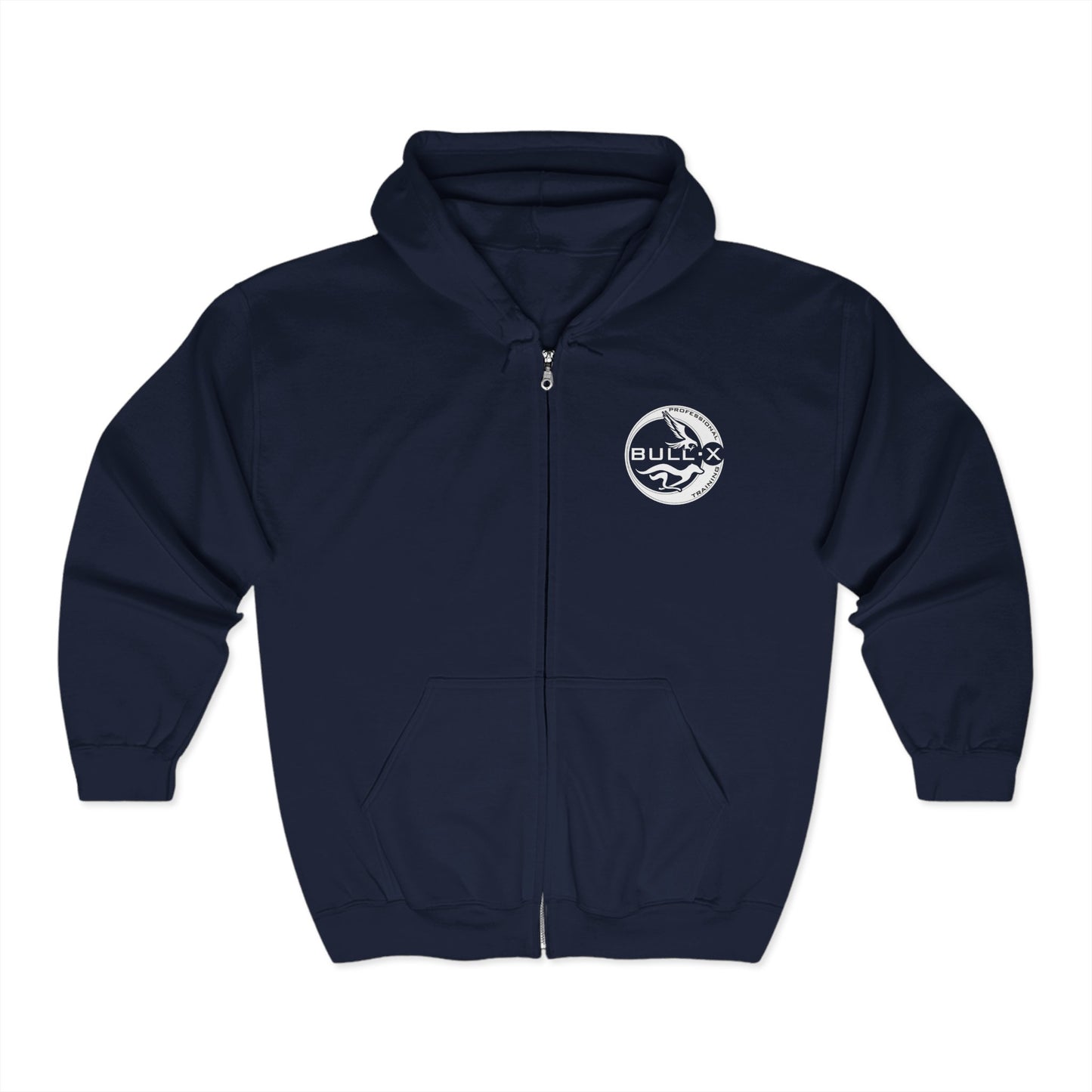 Bull-X Professional Training Zip Hoodie for Comfort and Style, Athletic Wear, Layering Piece, Gifts for Fitness Enthusiasts, Casual Wear