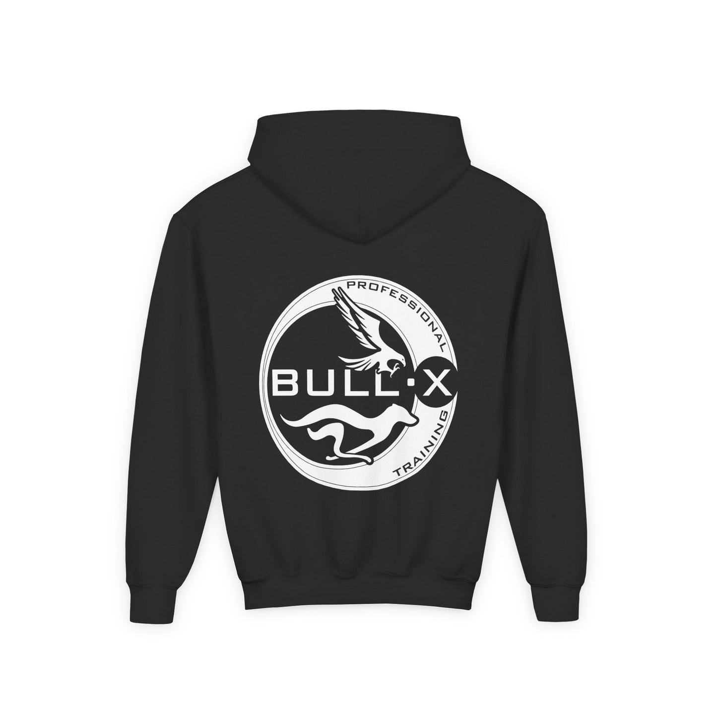 Bull-X Youth Heavy Blend Hoodie | Professional Training Sweatshirt, Sportswear, Gift for Athletes, Casual Wear, Team Uniform