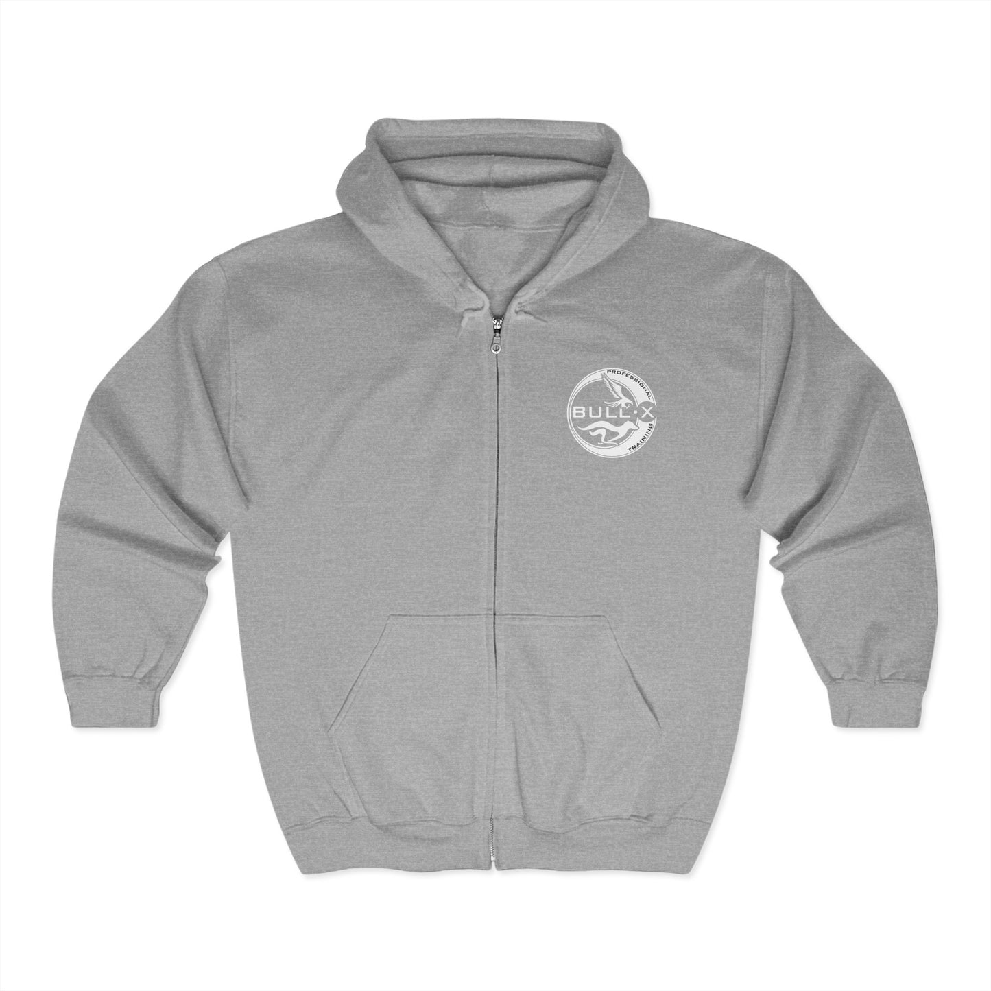 Bull-X Professional Training Zip Hoodie for Comfort and Style, Athletic Wear, Layering Piece, Gifts for Fitness Enthusiasts, Casual Wear