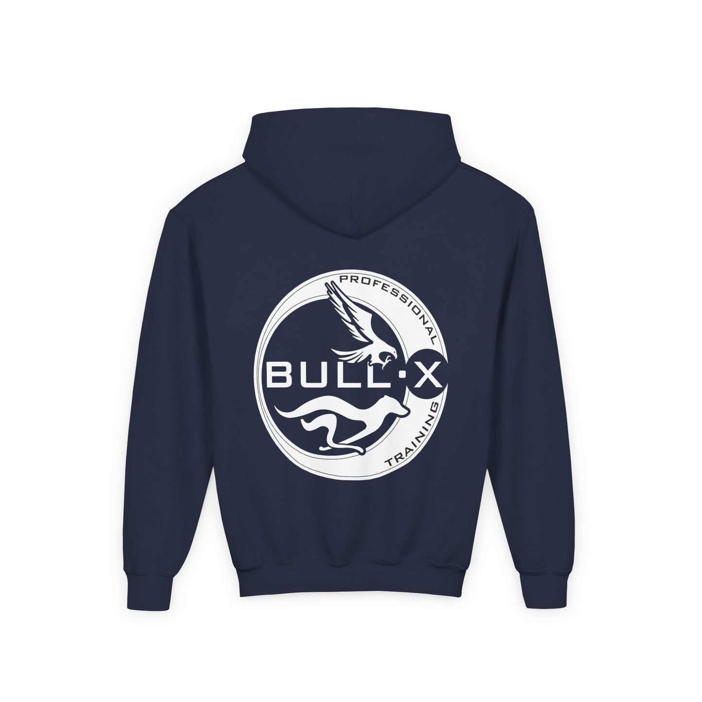 Bull-X Youth Heavy Blend Hoodie | Professional Training Sweatshirt, Sportswear, Gift for Athletes, Casual Wear, Team Uniform