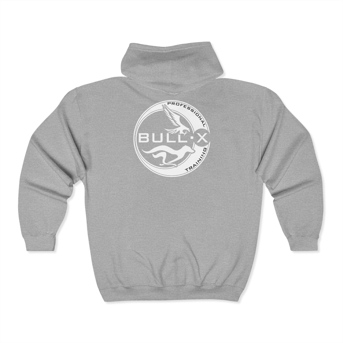 Bull-X Professional Training Zip Hoodie for Comfort and Style, Athletic Wear, Layering Piece, Gifts for Fitness Enthusiasts, Casual Wear