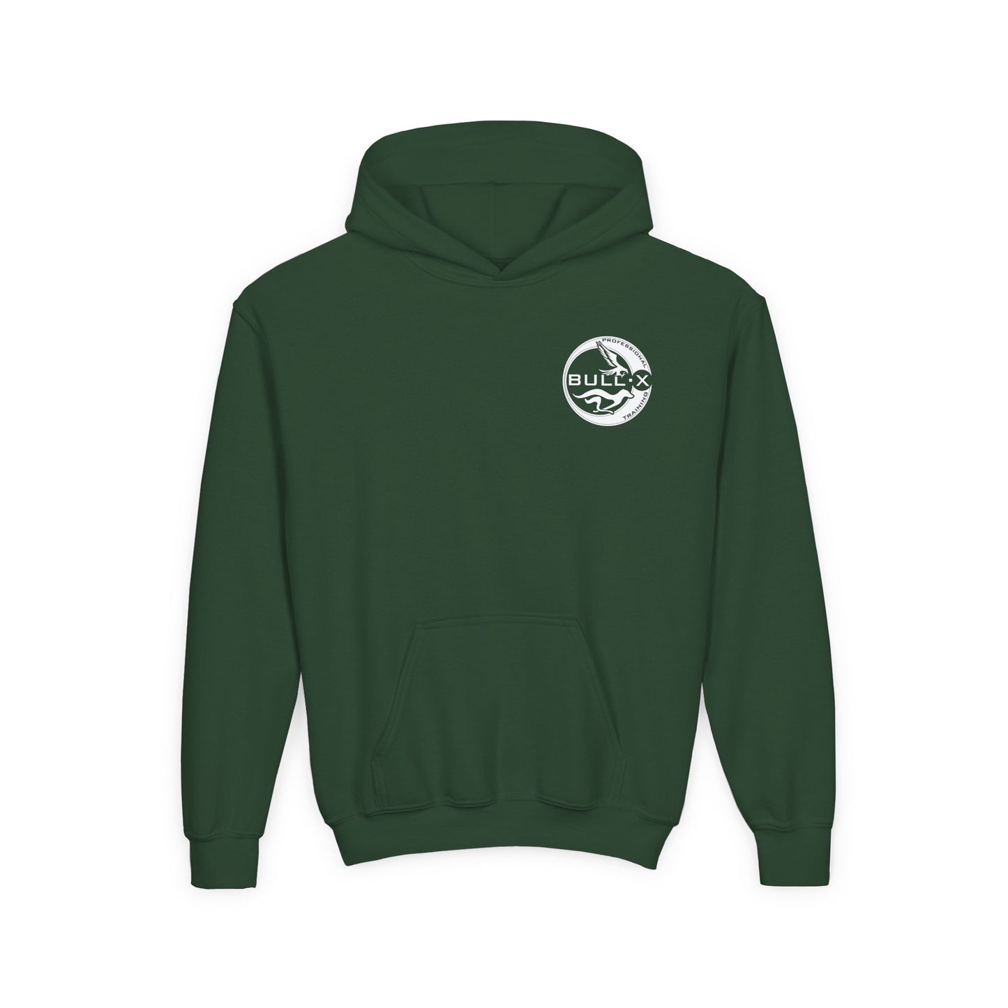 Bull-X Youth Heavy Blend Hoodie | Professional Training Sweatshirt, Sportswear, Gift for Athletes, Casual Wear, Team Uniform