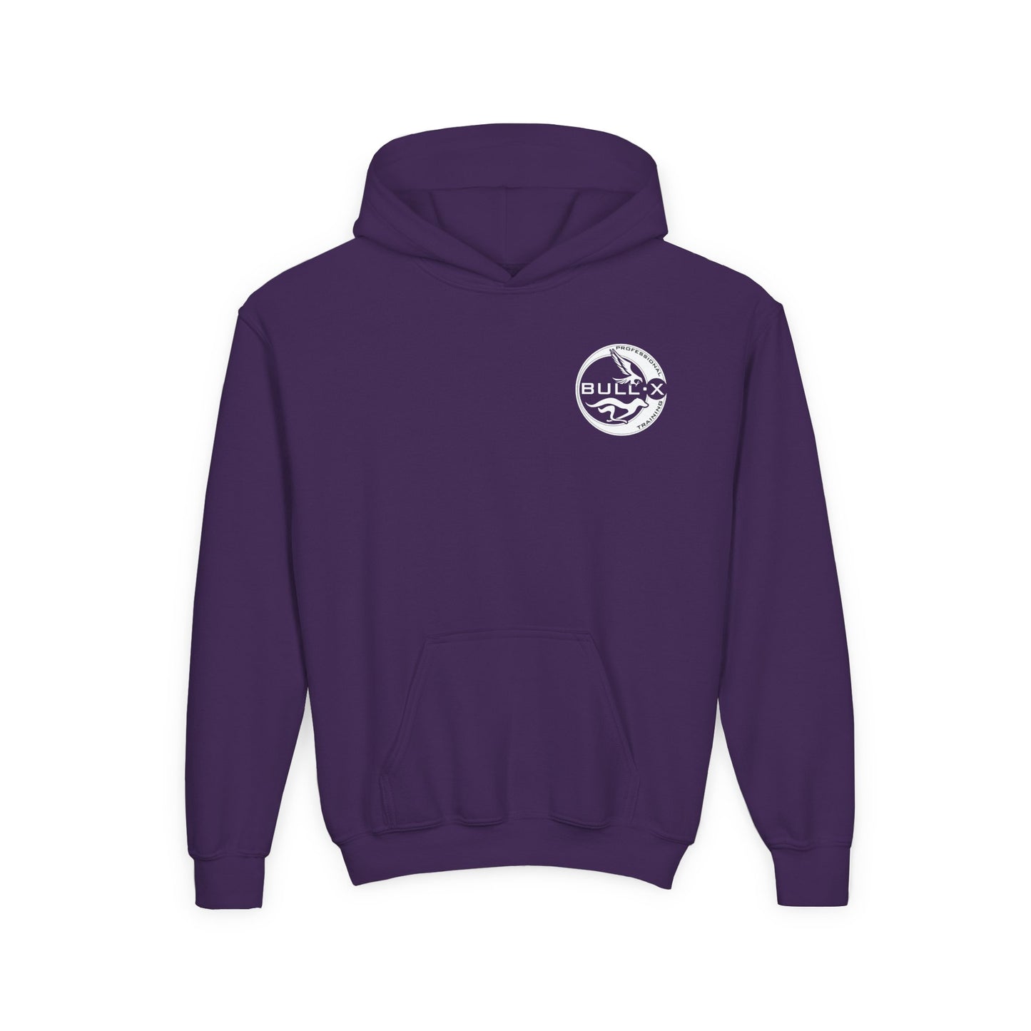 Bull-X Youth Heavy Blend Hoodie | Professional Training Sweatshirt, Sportswear, Gift for Athletes, Casual Wear, Team Uniform
