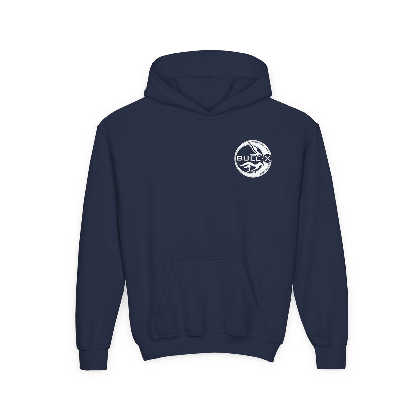 Bull-X Youth Heavy Blend Hoodie | Professional Training Sweatshirt, Sportswear, Gift for Athletes, Casual Wear, Team Uniform
