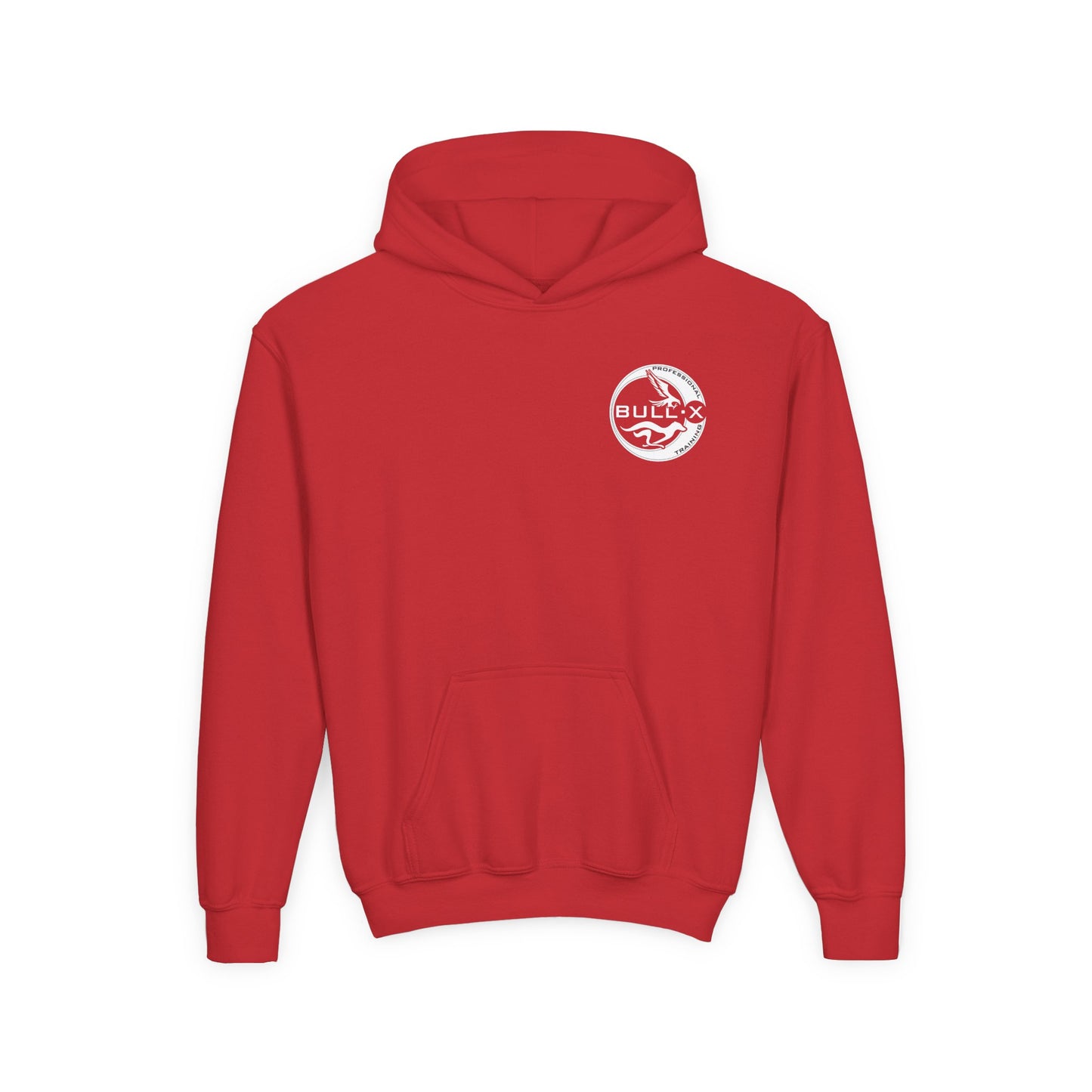 Bull-X Youth Heavy Blend Hoodie | Professional Training Sweatshirt, Sportswear, Gift for Athletes, Casual Wear, Team Uniform
