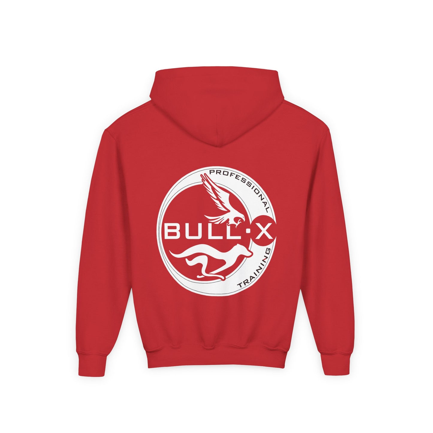 Bull-X Youth Heavy Blend Hoodie | Professional Training Sweatshirt, Sportswear, Gift for Athletes, Casual Wear, Team Uniform