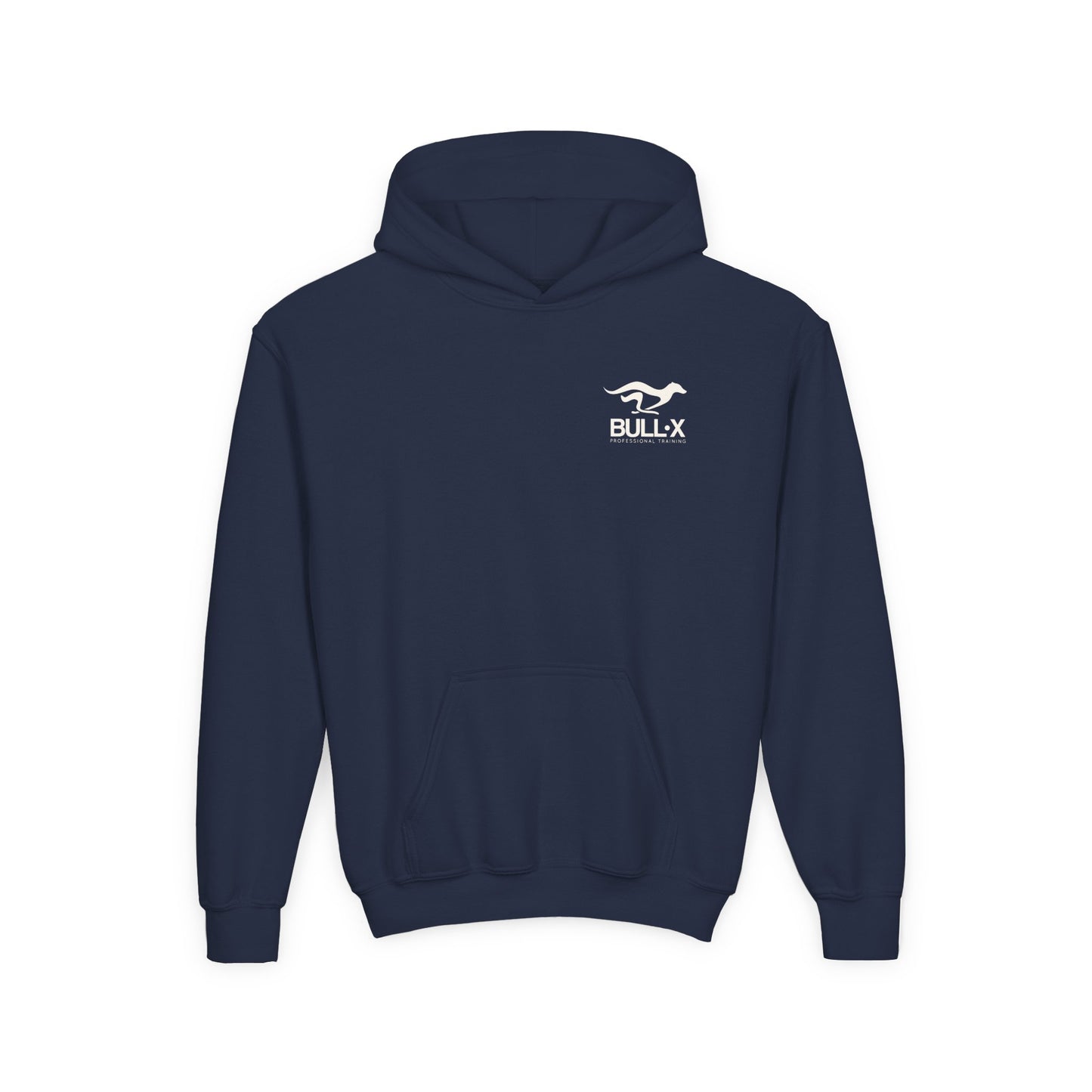Youth Hoodie - BULL:X Professional Training Sweatshirt, Athletic Apparel, Gift for Young Athletes, Casualwear, Sports Gear
