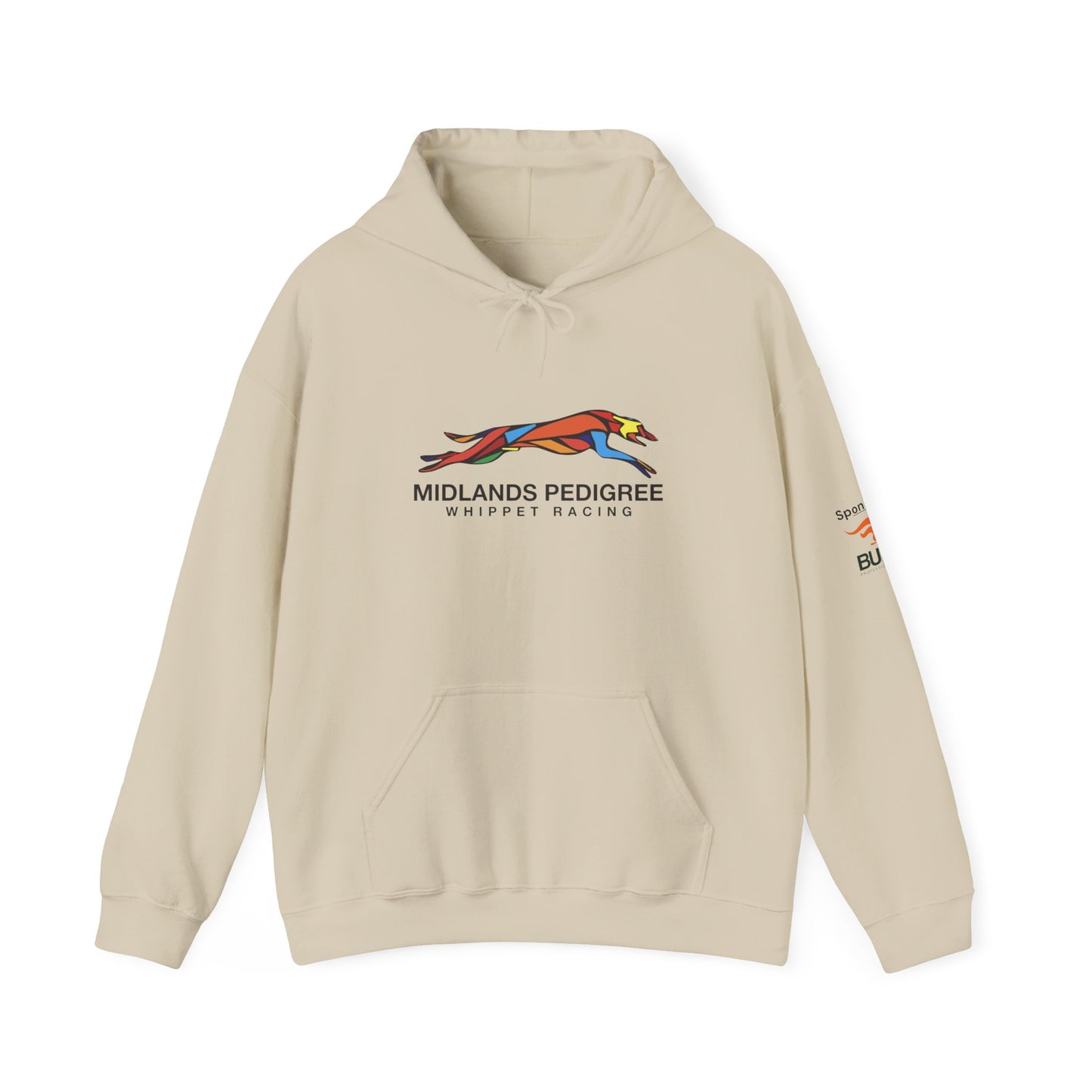 Midlands Pedigree Whippet Racing Hoodie