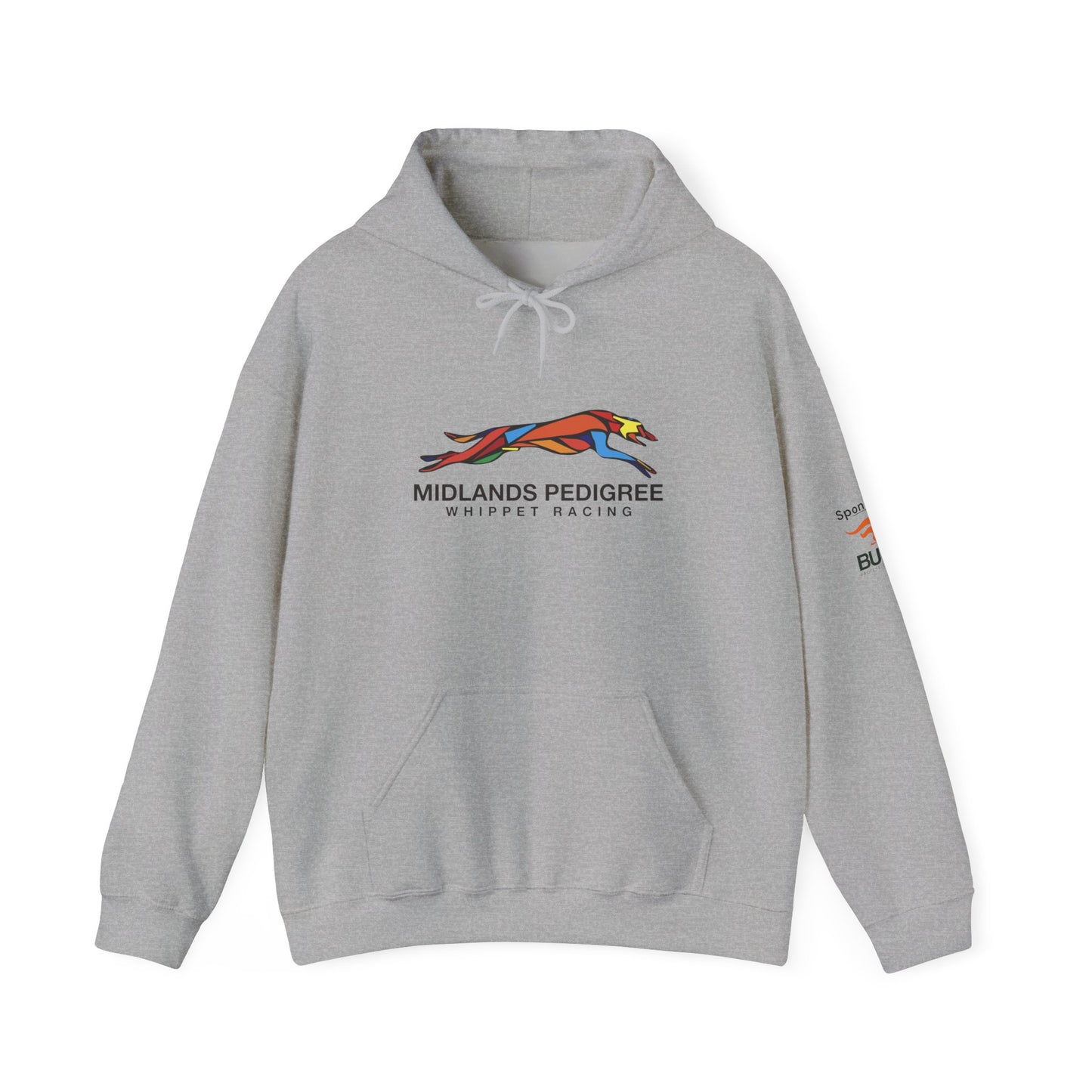 Midlands Pedigree Whippet Racing Hoodie