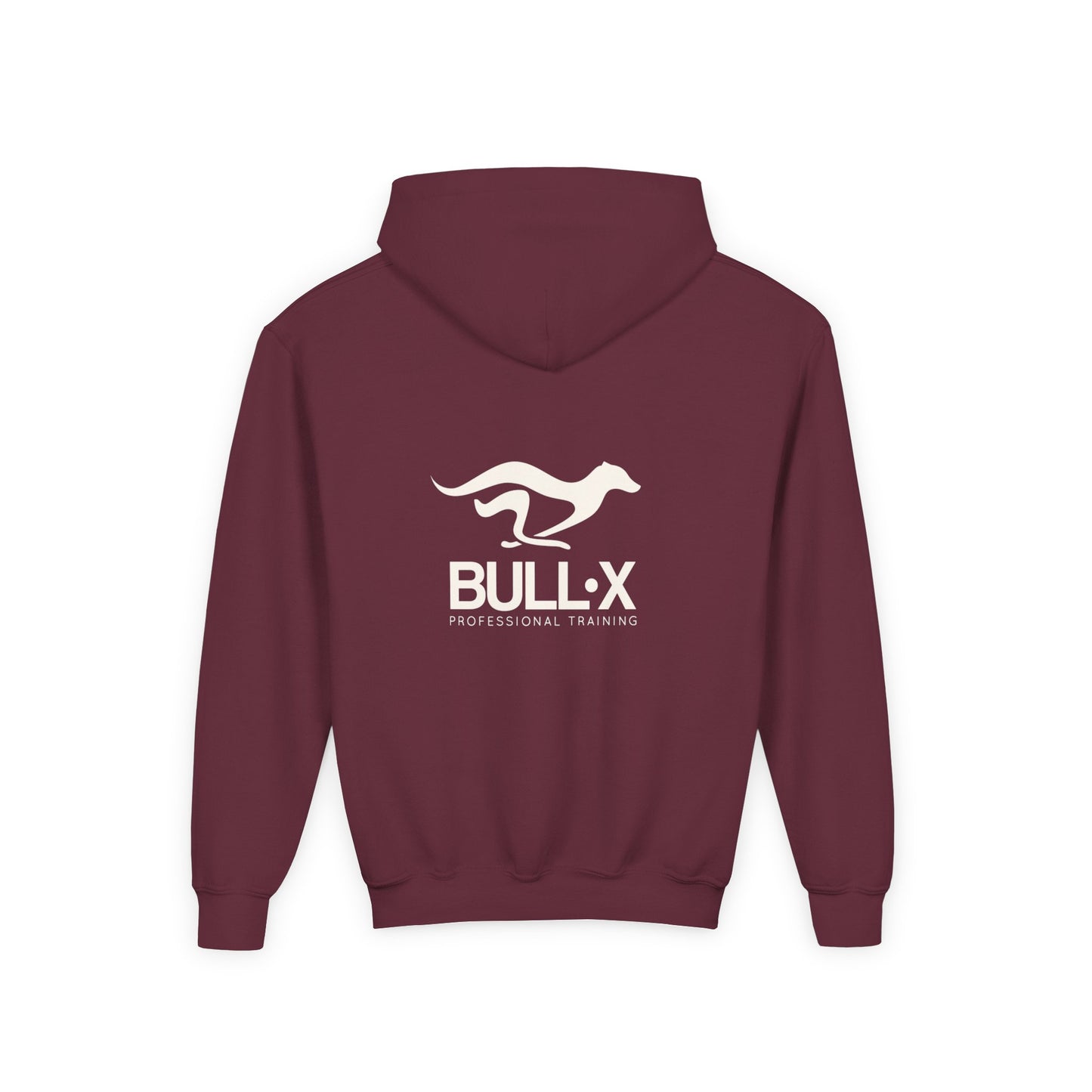 Youth Hoodie - BULL:X Professional Training Sweatshirt, Athletic Apparel, Gift for Young Athletes, Casualwear, Sports Gear