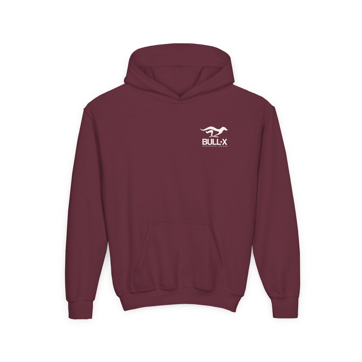 Youth Hoodie - BULL:X Professional Training Sweatshirt, Athletic Apparel, Gift for Young Athletes, Casualwear, Sports Gear