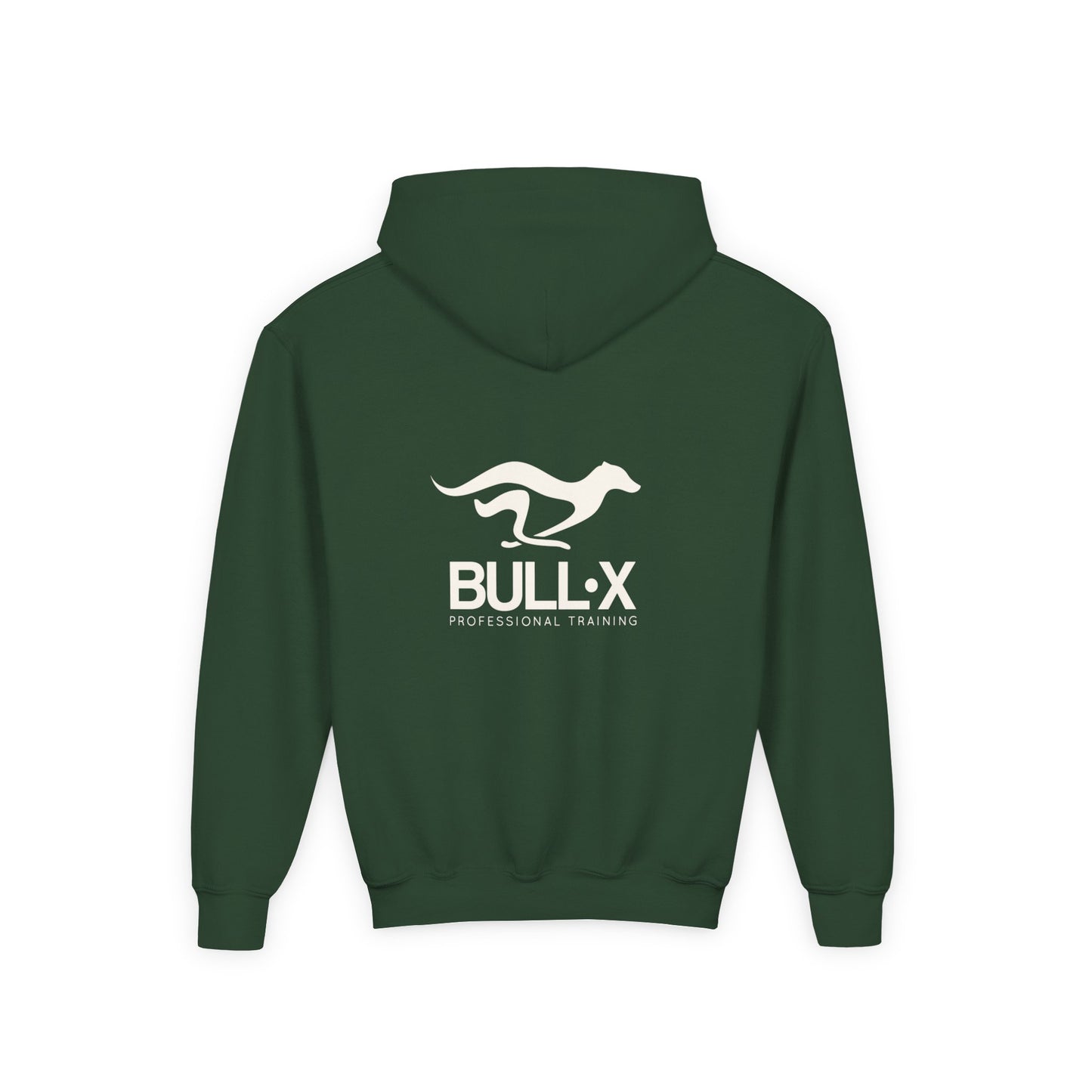 Youth Hoodie - BULL:X Professional Training Sweatshirt, Athletic Apparel, Gift for Young Athletes, Casualwear, Sports Gear