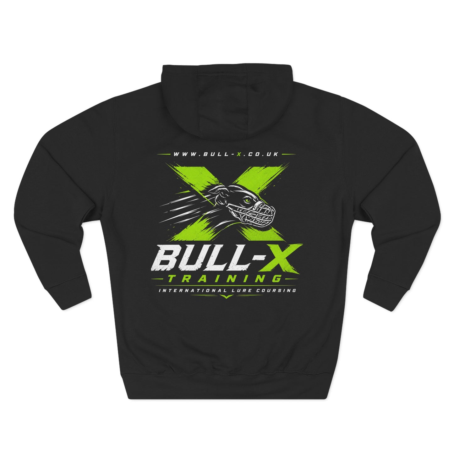 Bull-X Training Hoodie — Athletic Gym Fleece Pullover with Bull Logo