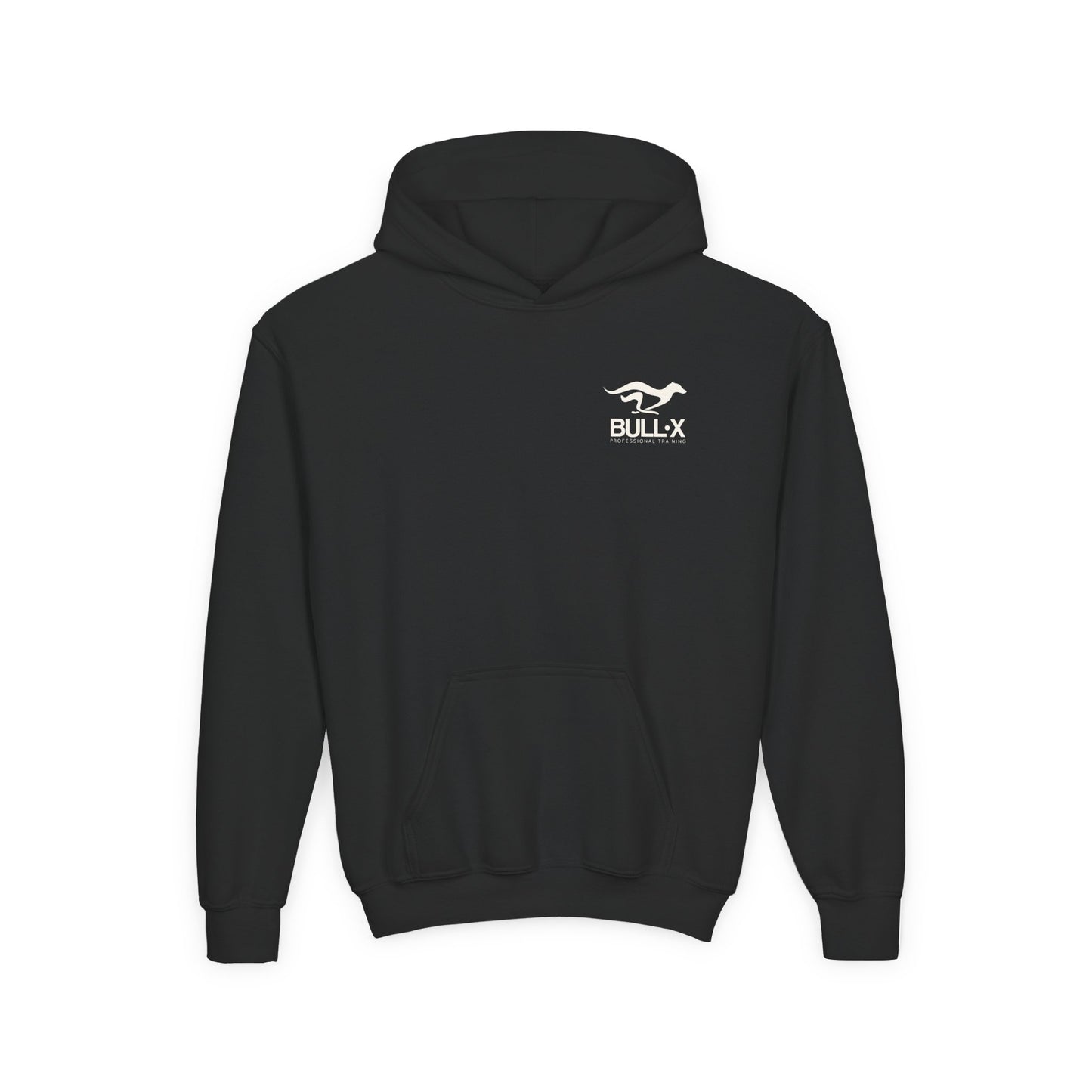 Youth Hoodie - BULL:X Professional Training Sweatshirt, Athletic Apparel, Gift for Young Athletes, Casualwear, Sports Gear