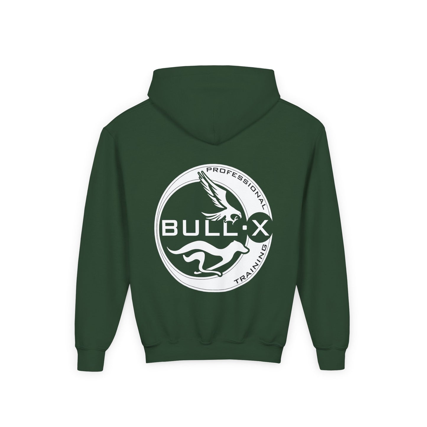 Bull-X Youth Heavy Blend Hoodie | Professional Training Sweatshirt, Sportswear, Gift for Athletes, Casual Wear, Team Uniform